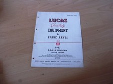 Lucas part number catalogue