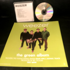 Weezer Green Album Vintage RARE UK 2002 Promo CD-R 12 X12 SHOP DISPLAY HASH PIPE