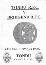  Tondu v Bridgend circa