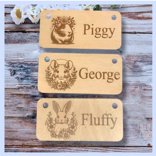 Personalised guinea pig sign - guinea,