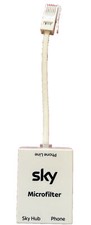 Sky Microfilter for Phone Line Sky Hub , Phone MFS2B0U-SKYU Rev 0A Used