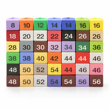 New color size cubes - new, for