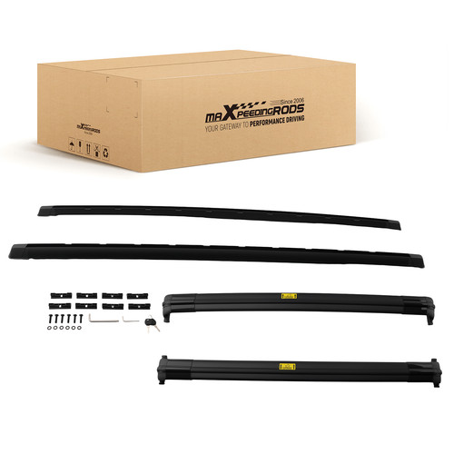 Aluminium roof rack side rails - roof,