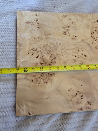 Burl wood veneer - veneer, sheet