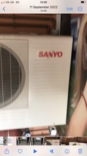 SANYO air source heat pump used