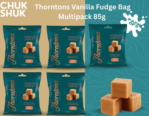Thorntons vanilla fudge bag - thorntons,