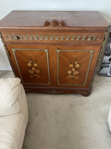 Vintage french style marquetry - vintage,