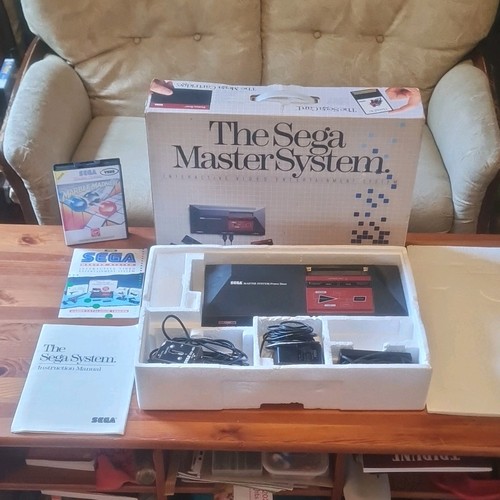 Sega master system boxed - sega,