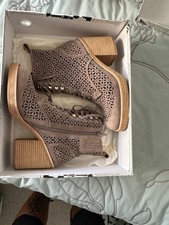 Jeffrey Campbell Taupe Suede