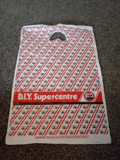 Vintage B and Q Carrier Bag