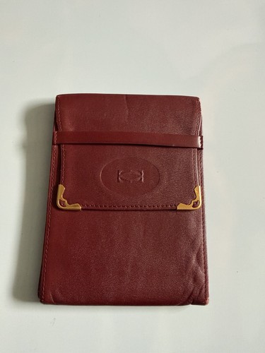 Vintage cartier leather pouch - vintage,