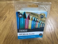 Tesco refilled inkjet cartridges HP 302 XL combo brand new unopened