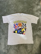 Donington Park  T-Shirt 1996 Double Sided Size Large Vintage Mick Doohan Used