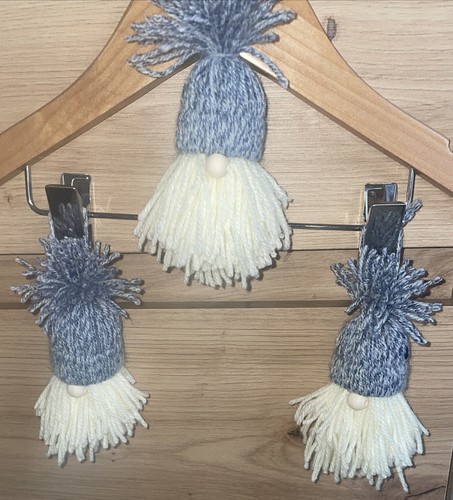 Handmade knitted gonk - knitted,