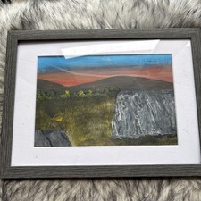 Landscape Oil/ Watercolour