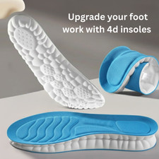 4D Work Boot Shoes Insoles