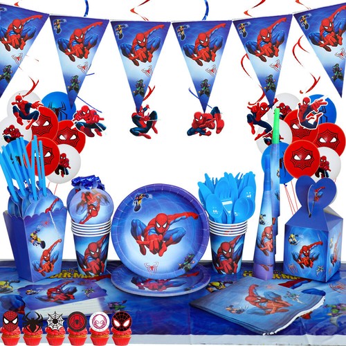 Spiderman happy birthday party - spiderman,