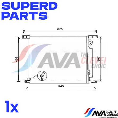 Condenser fits chevrolet - a/c,