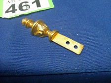 Cabinet Clock Barometer Finial Gilded Cast Brass mantle bracket parts spares