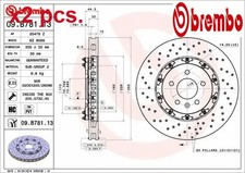 X2 PCS FRONT BRAKE DISC SET