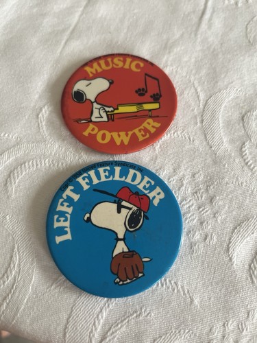 Snoopy vintage pin badges nice - pin,