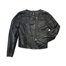 NAF NAF Black Genuine Leather