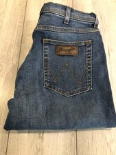 MEN'S WRANGLER ARIZONA STRETCH JEANS 34" WAIST X 32" - BLUE