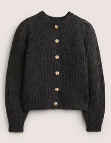 Boden grey ribbed gold - ribbed,