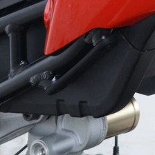 R&G Rear Foot Rest Blanking Plates Black (Pair) BMW S1000R M Sport 2021