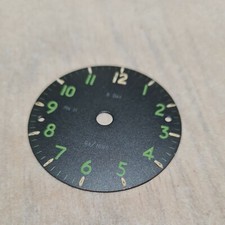 8 Day Aircraft Clock Dial New Old Stock MK2 6A 1699 RAF Clock Dial