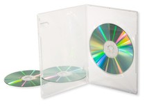 10 x Slim DVD Cases (with 7 mm