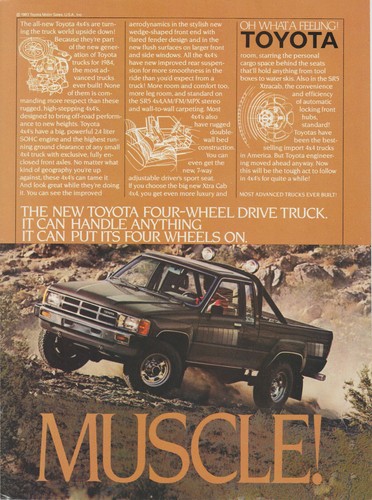 1984 toyota 4x4 - toyota,