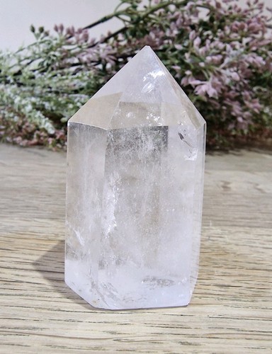 Clear quartz crystal tower - quartz,