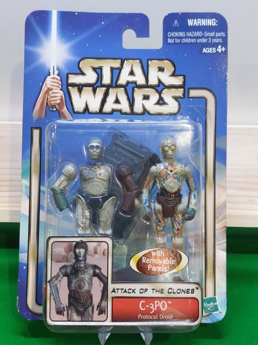 3po action figure attack of - c-3po,