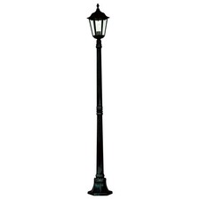1 Light IP44 Aluminium Black