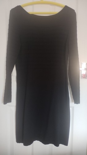 Ladies black knitted - ladies, long