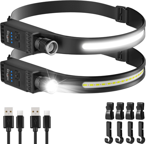 Headlamp rechargeable with - headlamp,