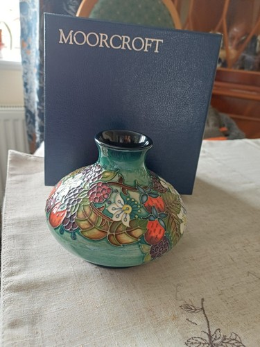 Moorcroft carousel vase - carousel,