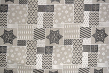 SALE Christmas Canvas Fabric