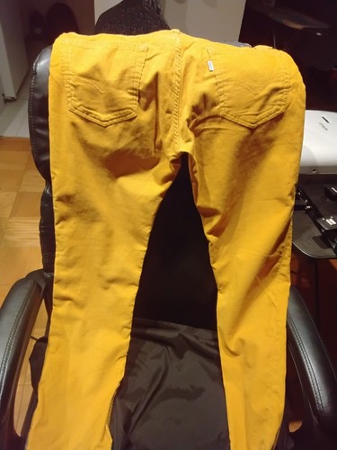 Levi 511 burnt yellow - levi,