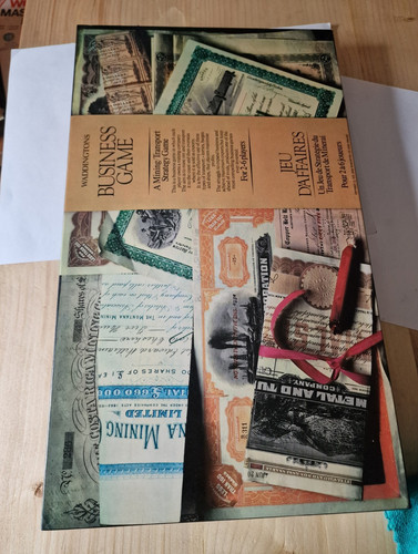 Vintage waddingtons business - vintage,