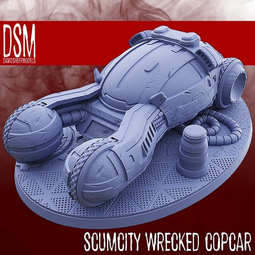 Dsm scum city cops car - city,
