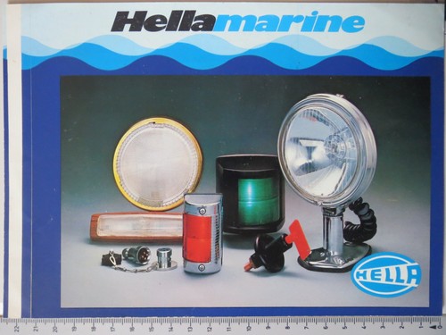 Decal sticker hella marine - decal,