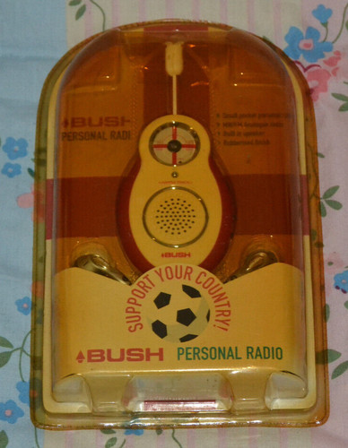 Boxed vintage bush personal - boxed,