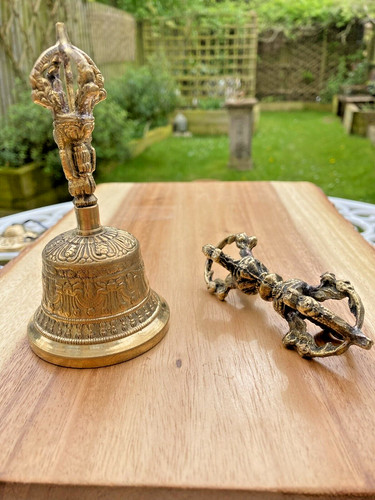 Tibetan bell and - and,