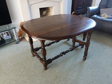 Drop Leaf Long Oval Coffee