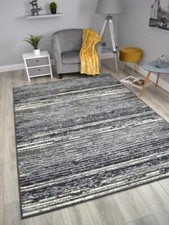 Grey Modern Rug Small Extra