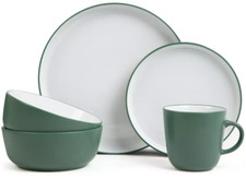 16pc Dinner Set Wide Plates