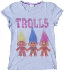 125x Trolls - Official Womens T Shirts (5 Designs) - Job Lot Wholesale