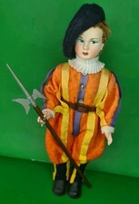 Vatican Swiss Guard Doll Made in Italy by Magis Vintage rare Souvenir  rare